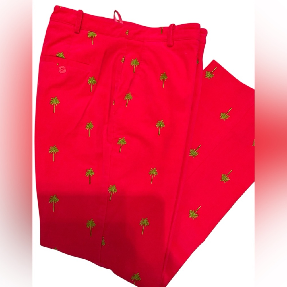 Lilly Pulitzer palm tree slacks size 6 🏝️🏝️🏝️